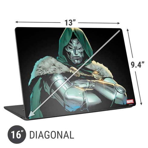 Marvel Dr. Doom Universal Laptop 16in (13 x 9.4in) Skin